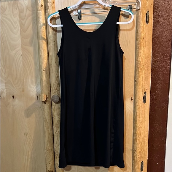 Mondetta Black Sheath Mini Dress Scoop Neck Sleeveless - Picture 4 of 4